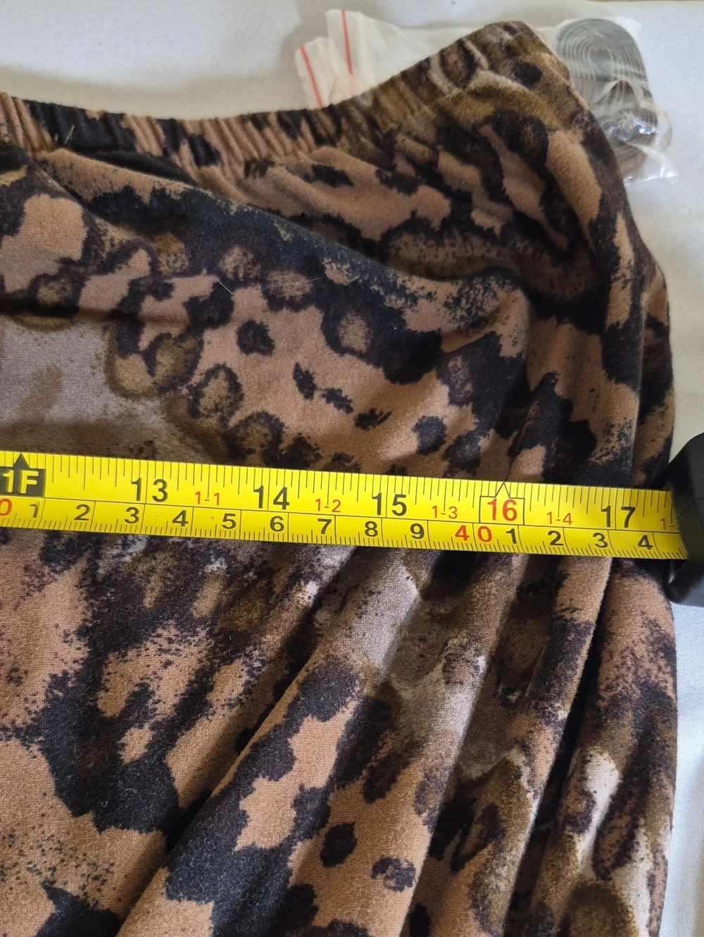 Womens No Boundaries Animal Print Wide Leg Jumpsuit